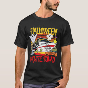 Halloween Cruise Squad Rubber Duck Hunting Ship T-Shirt