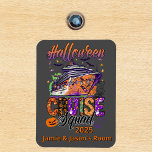 Halloween Cruise Squad Ship  Magnet<br><div class="desc">This design may be personalized in the area provided by changing the photo and/or text. Or it can be customized by clicking Personalize this Template and then choosing the click to customize further option and delete or change the colour of the background, add text, change the text colour or style,...</div>