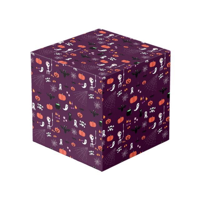 Halloween Cube (Front Angled)