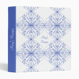 Halloween Custom Amalfi Tile Sardine Recipe Binder
