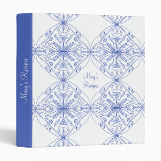 Halloween Custom Amalfi Tile Sardine Recipe Binder
