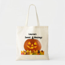 Halloween Custom Candy Tote
