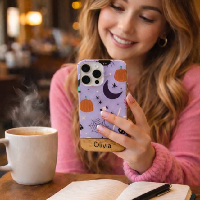 HALLOWEEN CUSTOM NAME Case-Mate iPhone CASE (Creator Uploaded)