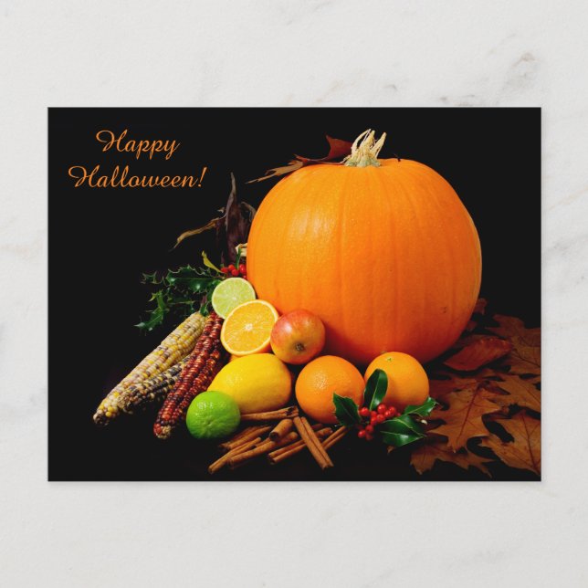 Halloween custom postcard (Front)