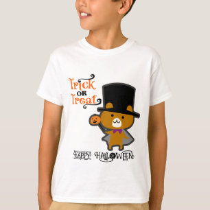 Halloween Custom Whimsical Funny Cute Bear T-Shirt