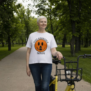 Halloween Cute Black Cat Funny Quote Personalized T-Shirt