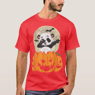 Halloween Cute Dabbing Panda Dab Dance T-Shirt