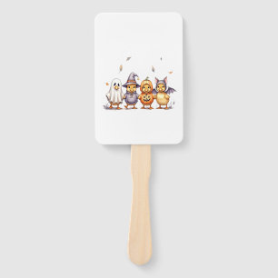Halloween Cute Ducklings Costume Hand Fan