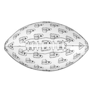 Halloween, Cute Ghost White, Trick Or Treat, Boo Football