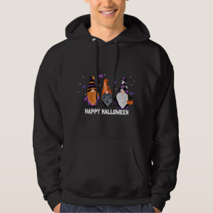 Halloween Cute Gnomes Pumpkin Cat Fall Pyjamas Hoodie