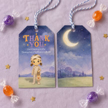 Halloween Cute Kid's Mummy Costume Thank You