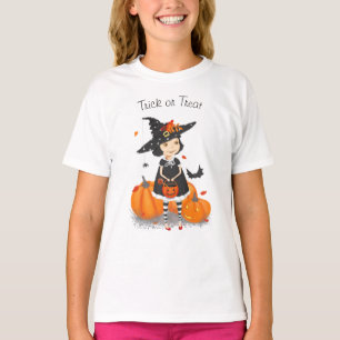 Halloween Cute Little Witch T-Shirt