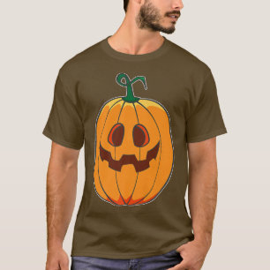 Halloween Cute Pumpkin Kawaii Scary Jackolantern  T-Shirt