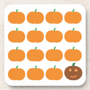Halloween Cute Pumpkin Patch Coaster