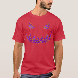 Halloween Cute Pumpkin Pattern JackOLantern Hallow T-Shirt