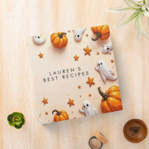 Halloween Cute Recipe Spooky Fun Binder