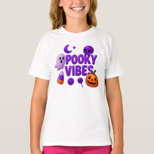 Halloween Cute Spooky Vibes Clothes Unisex T-Shirt