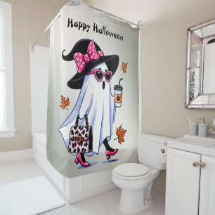 Halloween Cute Stylish Witch Ghost Coffee Cup