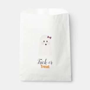 Halloween Cute Vintage Ghost Favour Bag