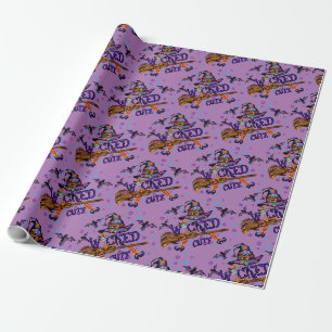 Halloween Cute Wicked Witch Wrapping Paper