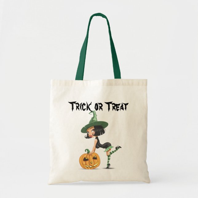 Halloween Cute Witch Bag (Front)