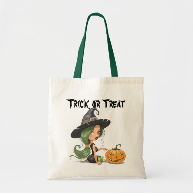 Halloween Cute Witch Bag (Front)