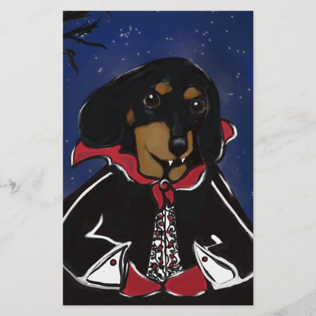 Halloween Dachshund (Front)