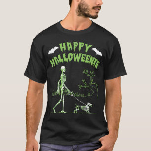 Halloween Dachshund Happy Halloweenie T-Shirt