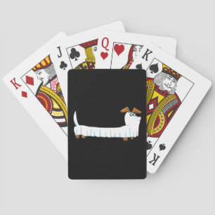 Halloween Dachshund Playing Cards