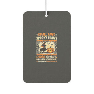 Halloween Dachshund Spooky Warning Air Freshener
