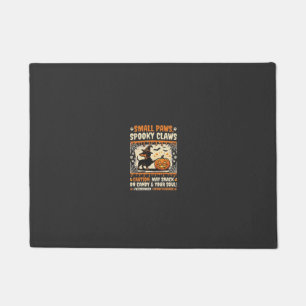 Halloween Dachshund Spooky Warning Doormat