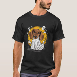 Halloween Dachshund Weenie Wiener Moonshine Sausag T-Shirt