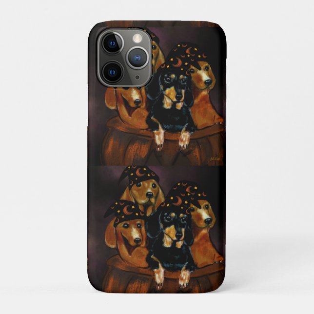 Halloween Dachshunds Case-Mate iPhone Case (Back)