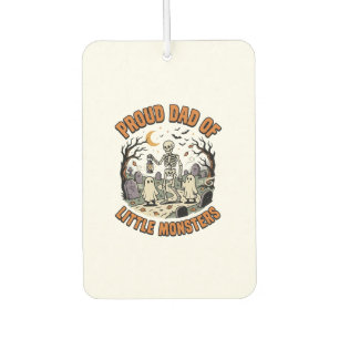Halloween Dad Little Monsters Night Air Freshener