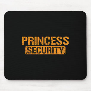 Halloween Dad Mom Daughter Adult Costume Princess Mouse Pad