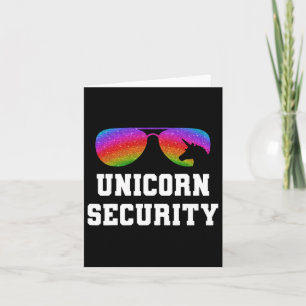 Halloween Dad Mom Daughter Adult Costume Unicorn S Card