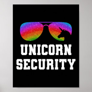 Halloween Dad Mom Daughter Adult Costume Unicorn S Poster