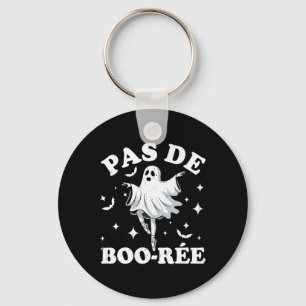 Halloween Dance Teacher Pas De Boo-rée Dancing Gho Keychain