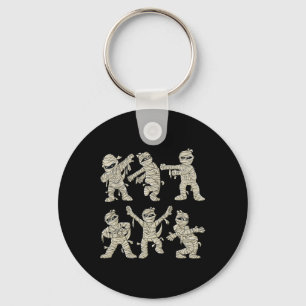 Halloween Dancing Mummy Dance Challenge Boys Girls Keychain
