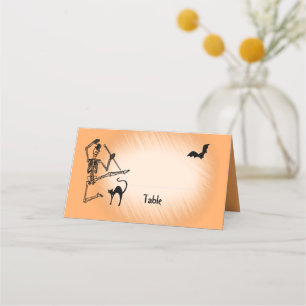 Halloween Danser Skeleton Cartes de lieu