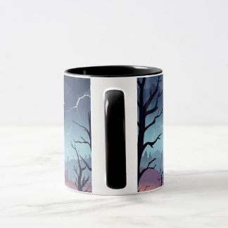 Halloween Dark Castle personalization Mug