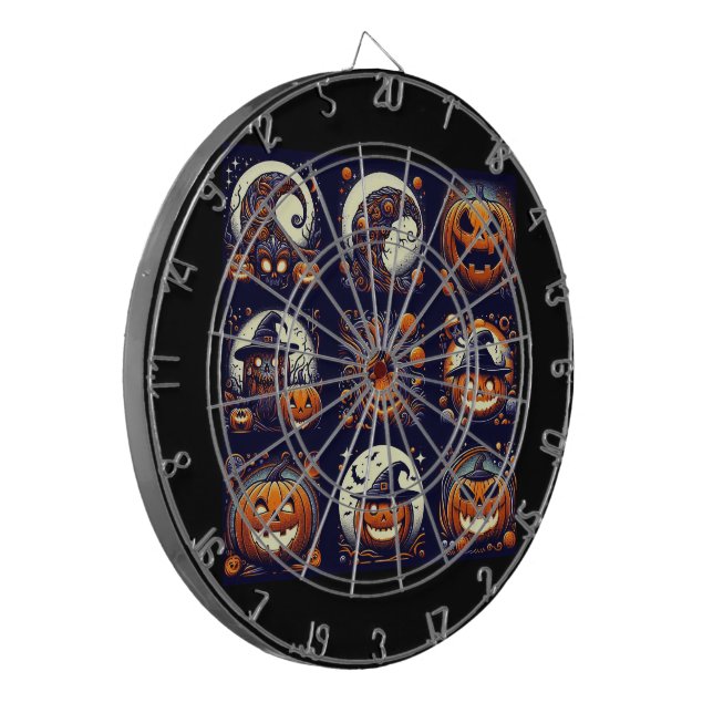 Halloween Dartboard (Front Left)
