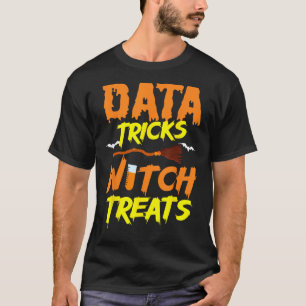 Halloween Data Scientist Mining Analyst Statistics T-Shirt