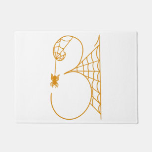 Halloween Day 31 Spider Webs Doormat