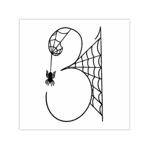 Halloween Day 31 Spider Webs Self-inking Stamp