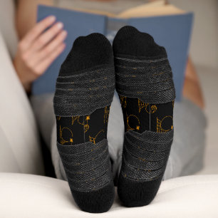 Halloween Day 31 Spider Webs Socks