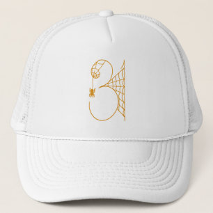 Halloween Day 31 Spider Webs Trucker Hat