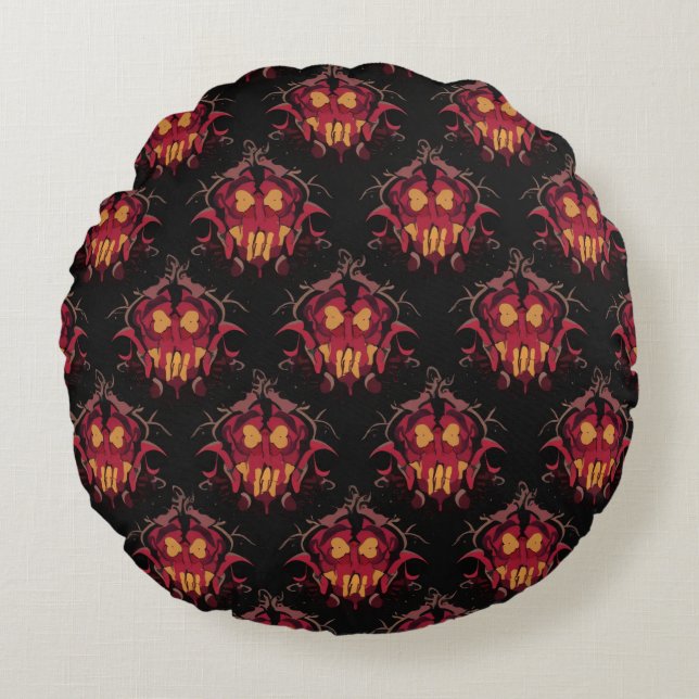 Halloween Day Round Pillow (Front)