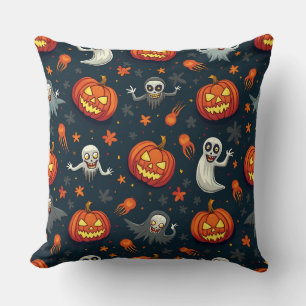 Halloween Day Throw Pillow