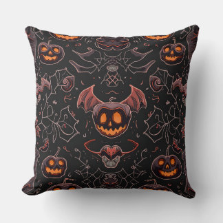 Halloween Day Throw Pillow